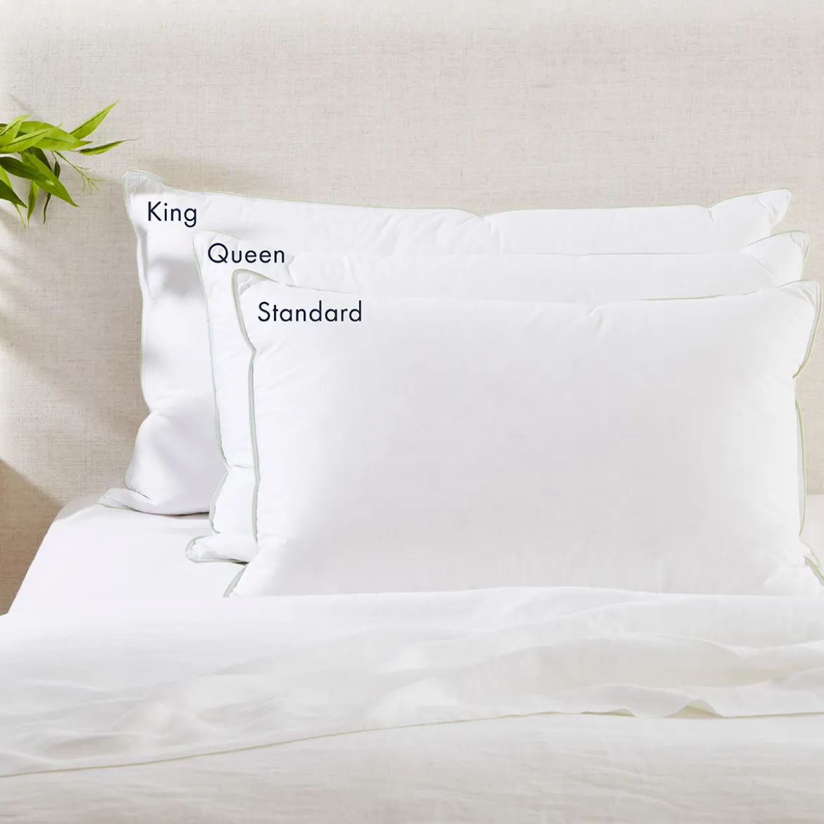 30/70 Duck Down Feather Medium Pillow