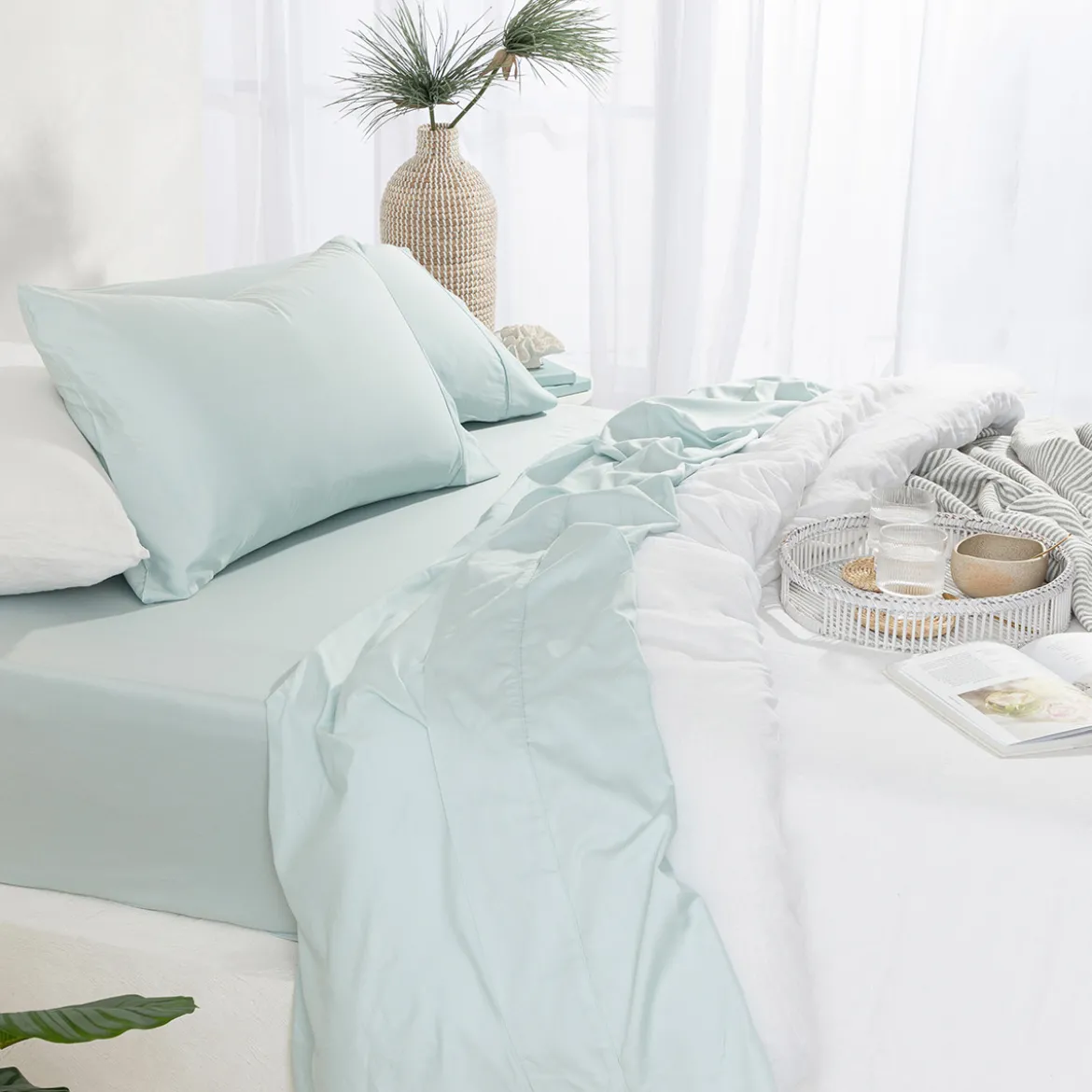 400 Thread Count Bamboo Cotton Sheet Set