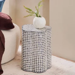Ada Rose Capiz Side Table