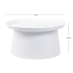 Airlie White Outdoor Coffee Table