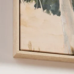 Amongst The Gum Trees Framed Canvas Wall Art