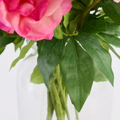 Annabelle Mixed Pink Artificial Flower Bouquet