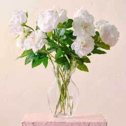 Annabelle White Artificial Flower Bouquet