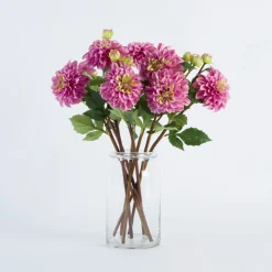 Artificial Dahlia Flower Stem