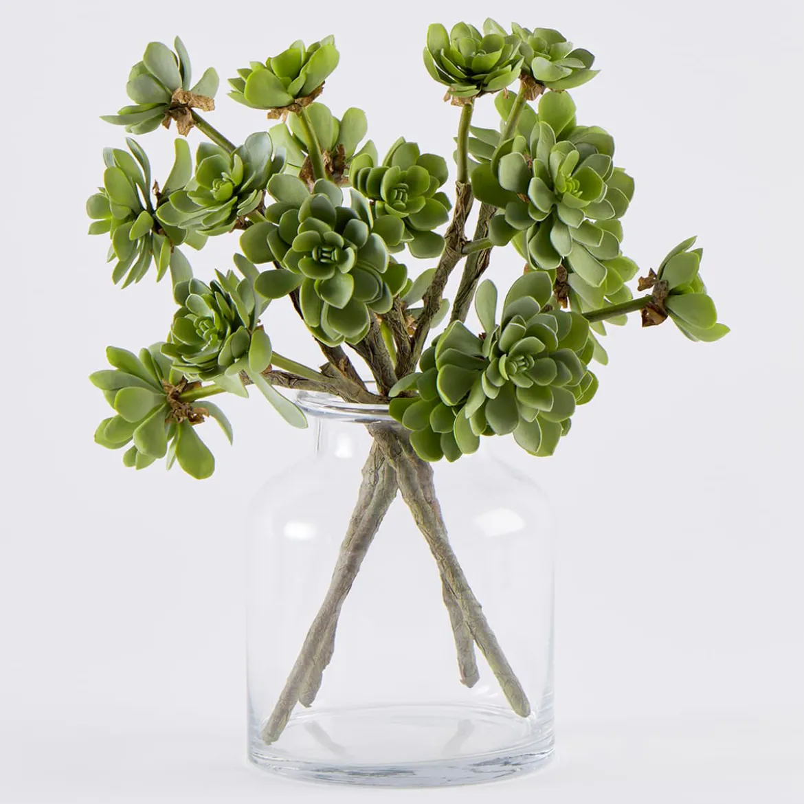 Artificial Echeveria Succulent Stem
