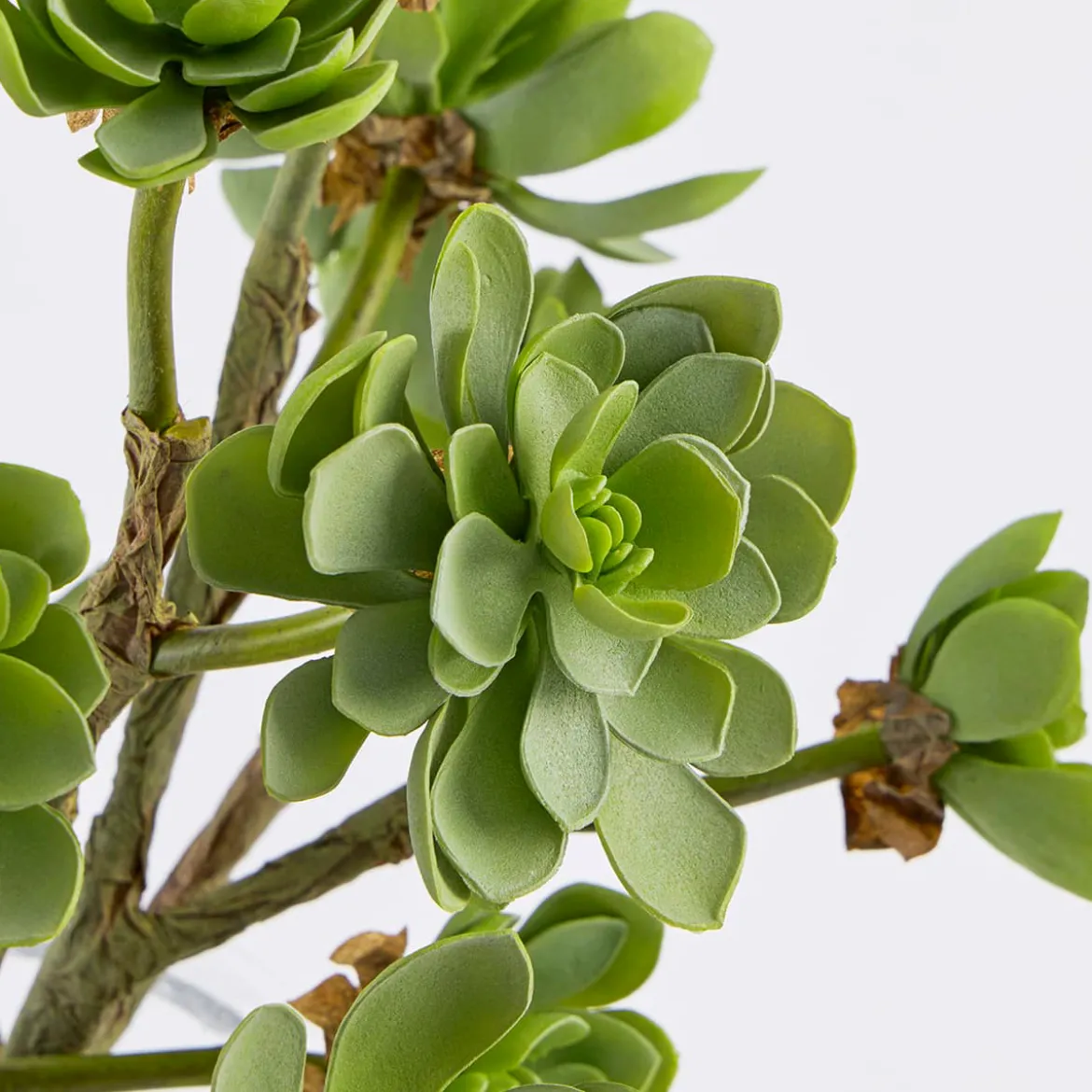 Artificial Echeveria Succulent Stem