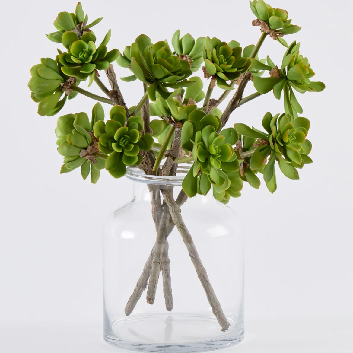 Artificial Echeveria Succulent Stem