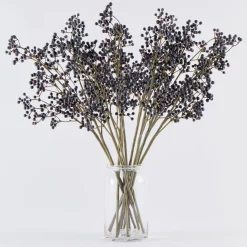 Artificial Frosted Berry Stem
