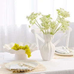 Artificial Queen Anne's Lace Single Bouquet