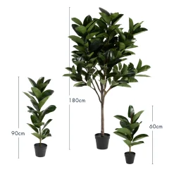 Artificial Rubber Fig Tree
