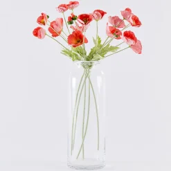 Artificial Wild Poppy Stem