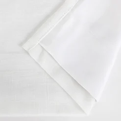 Aspen White Room Darkening Curtains Set of 2