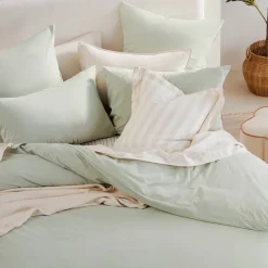 Australian Cotton Sage Green European Pillowcase