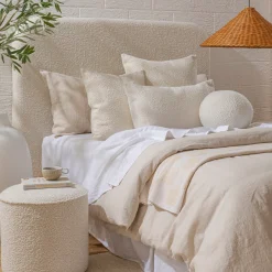Ava Boucle Natural Bedhead