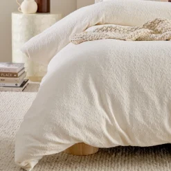 Ava Boucle Quilt Cover Set