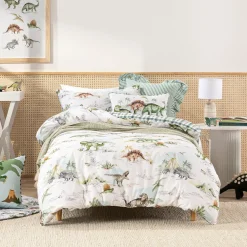 Bad To The Bone Dinosaur Quilt Cover Set