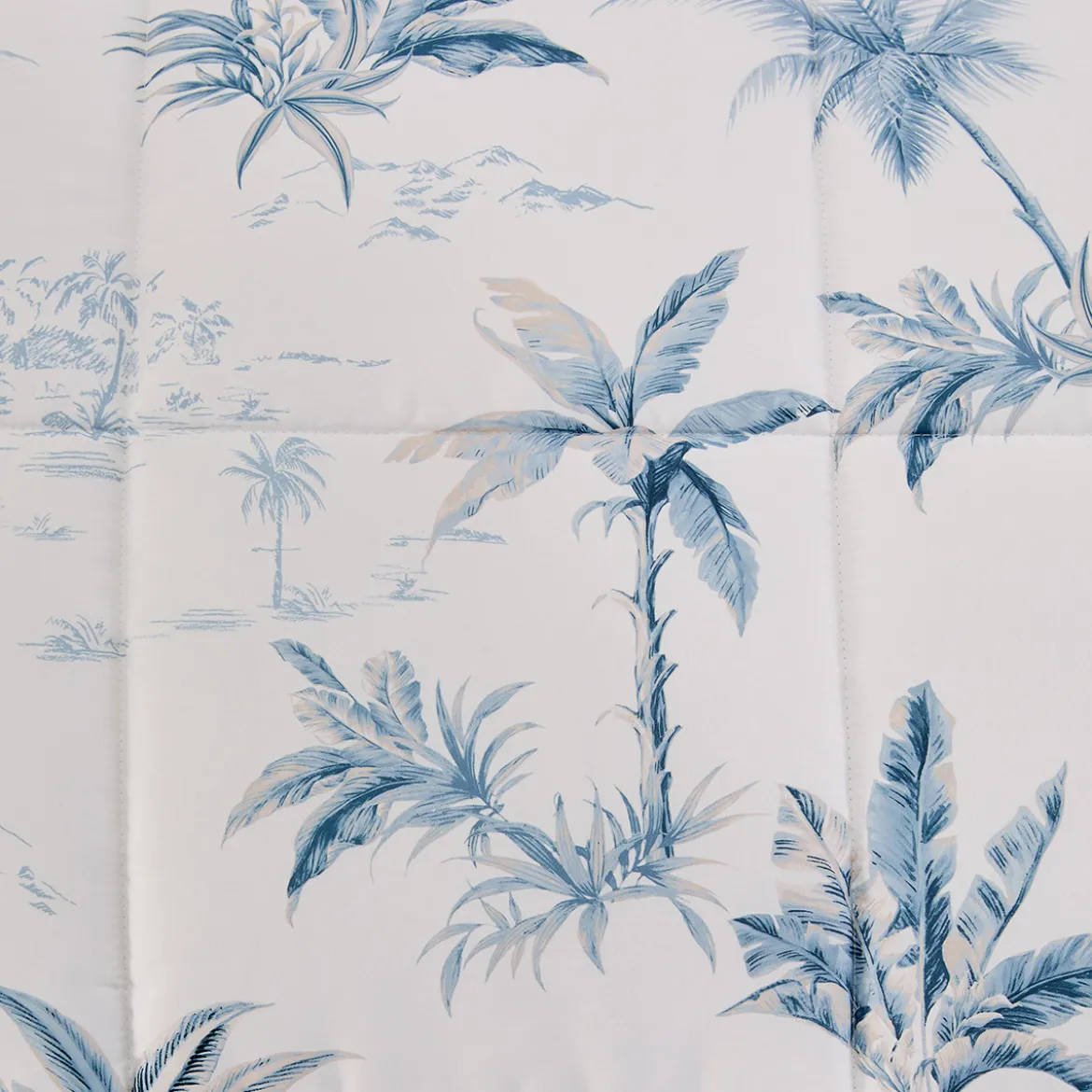 Bahama Palm Reversible Comforter Set