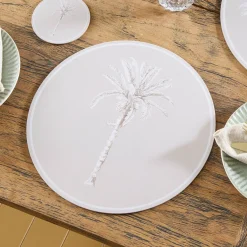 Bangalow Natural Palm Cork Placemat Set of 6