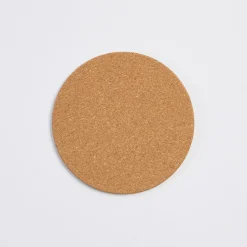 Bangalow Natural Palm Cork Coaster Set of 6