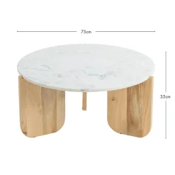 Banks Marble Coffee Table