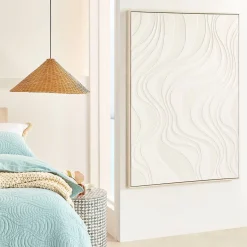 Barchan Framed Textured Wall Art