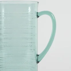 Beaded Green Jug