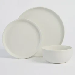 Bellevue Stoneware 12 Piece Dinner Set