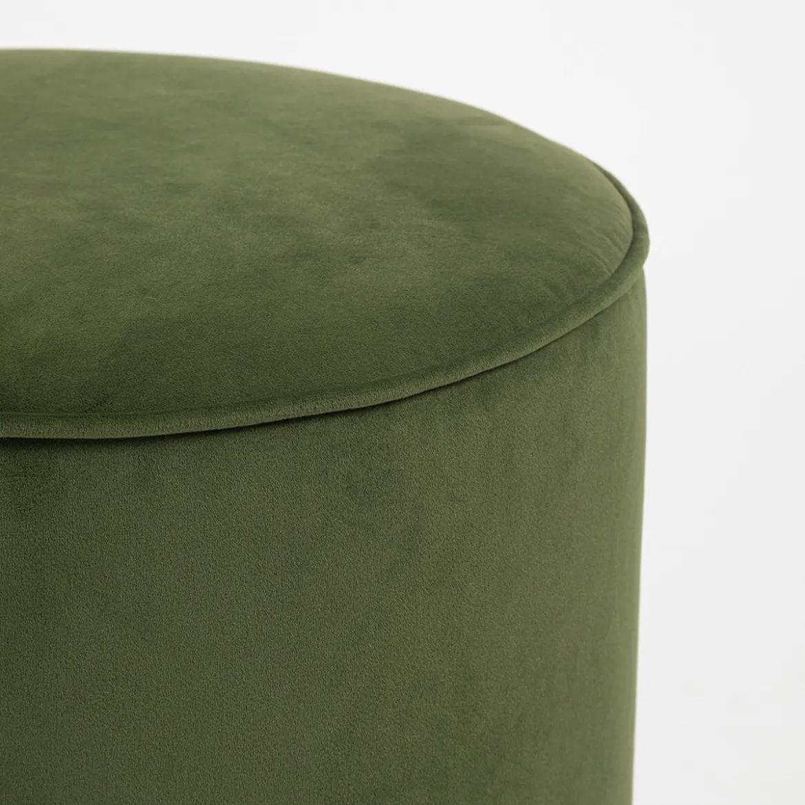 Bentley Velvet Ottoman