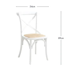 Bentwood Cross Back Dining Chair