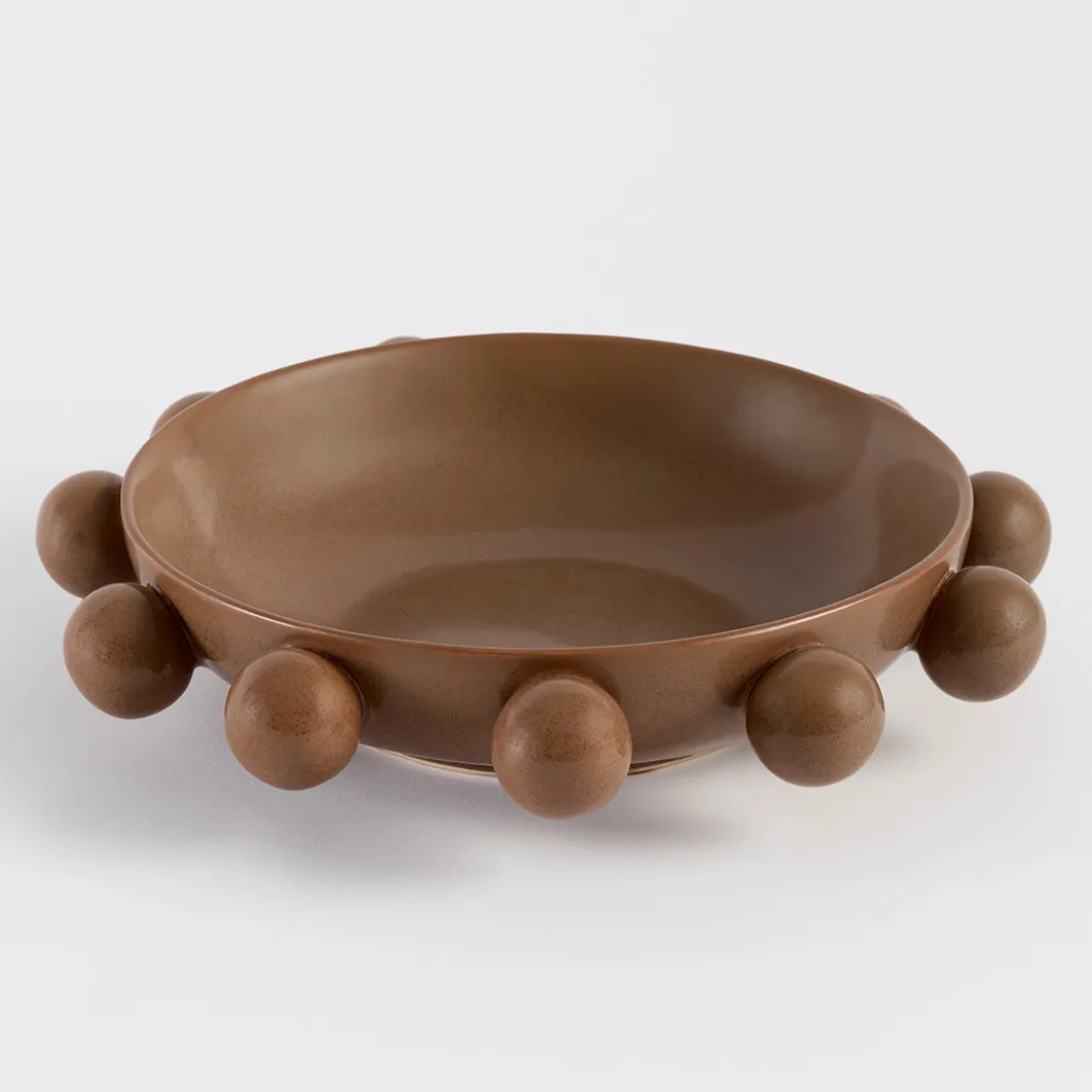 Betty Chocolate Brown Decorative Bowl