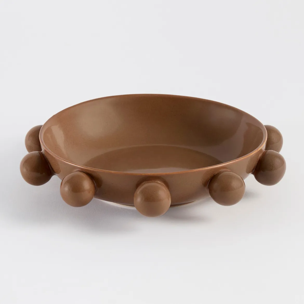 Betty Chocolate Brown Decorative Bowl