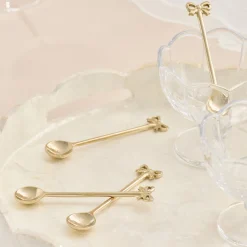 Bow Dessert Spoon Set of 4