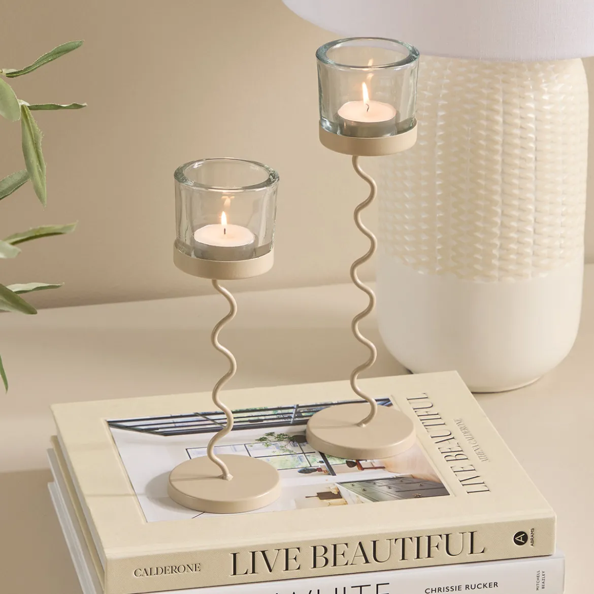 Bowie Candle Holder Set of 2