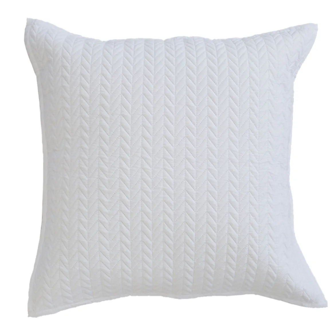 Camden White European Pillowcase