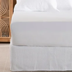 Camden White Valance