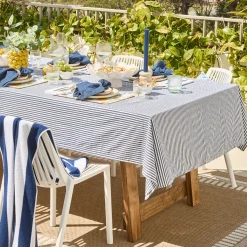 Catania Stripe Cotton Table Cloth