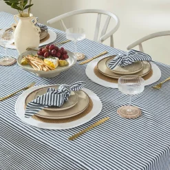 Catania Stripe Cotton Table Cloth