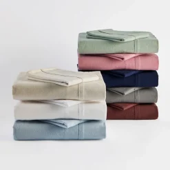 Charcoal Cotton Flannelette Sheet Set