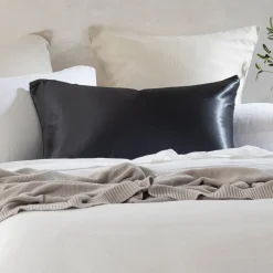 Charcoal Mulberry Silk Pillowcase