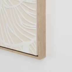 Contour Bloom Textured Wall Art