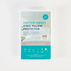 Cotton Jersey King Pillow Protector