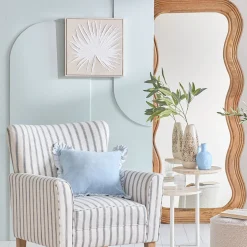 Culgoa Leaf Textured Framed Wall Art