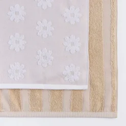 Daisy Natural Tea Towel Set of 2