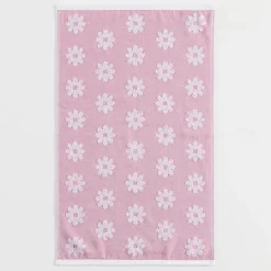Daisy Pink Tea Towel Set of 2
