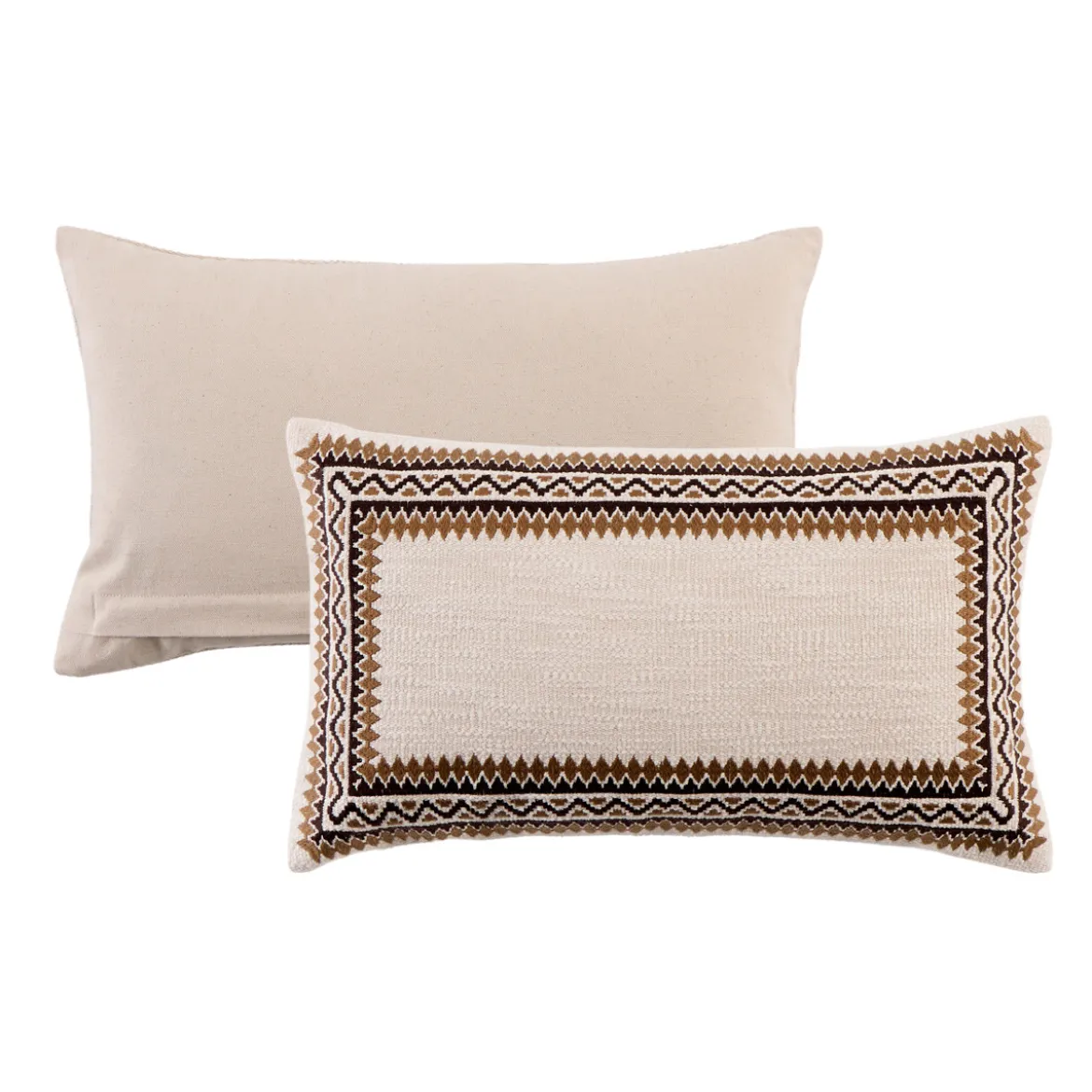 Diego Embroidered Border Cushion