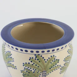 Eden Palm Decorative Pot