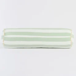 Elsie Striped Scallop Bolster Cushion