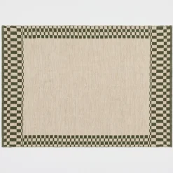 Finn Check Reversible Floor Rug