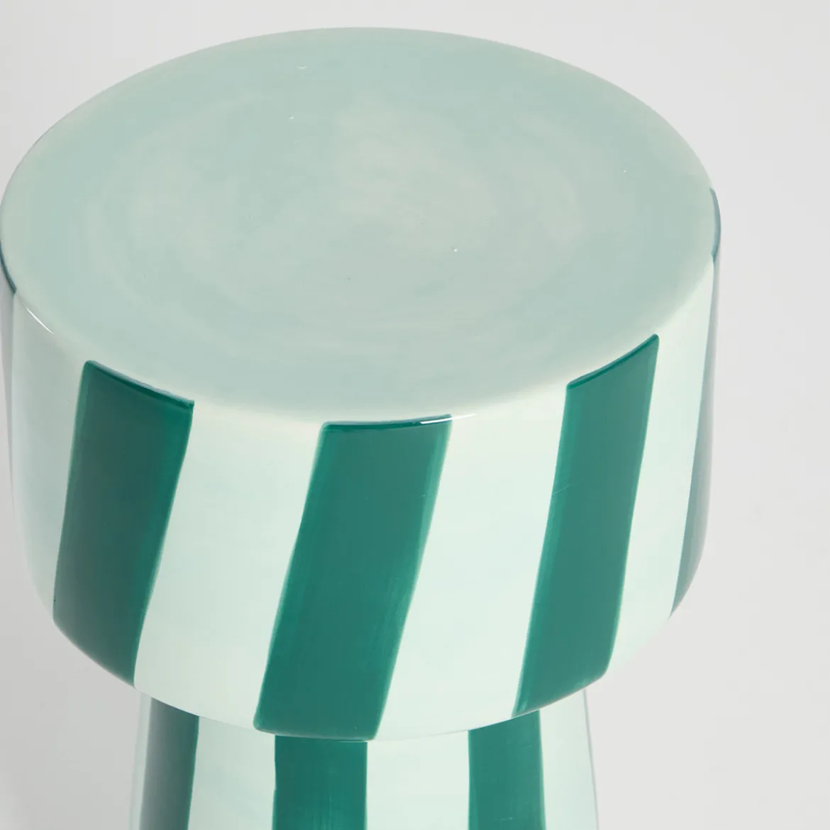Flinn Stripe Side Table
