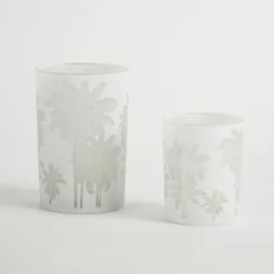 Hamilton Glass Candle Holder
